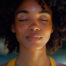 girl's face close-up